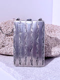 Palm Beach Phipps Family “Charlotte Phipps”,Society Sterling Compact & Cigarette Case 97 Grams Monogrammed “C.P.” – Jazz Age Palm Beach, Circa 1922–1927