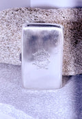 George V Sterling Silver Cigarette Case — Provenance: Benjamin E. Robertson a highly visible figure in the financial and social architecture of the 1920s Jazz Age.
